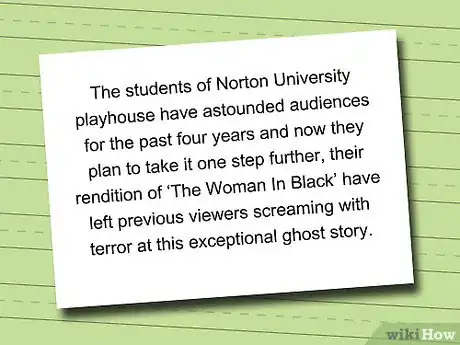 Image titled Write a Press Release (for School Students) Step 3