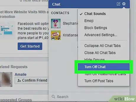 Image titled Appear Offline on Facebook Messenger on a PC or Mac Step 3
