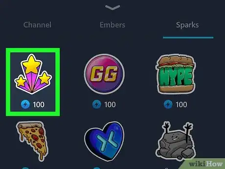 Image titled Give Sparks on Mixer App Step 10