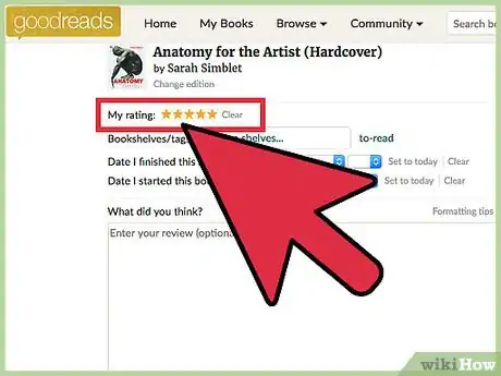 Image titled Write a New Review on Goodreads Step 6
