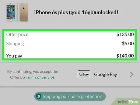 Image titled Pay on OfferUp on iPhone or iPad Step 13