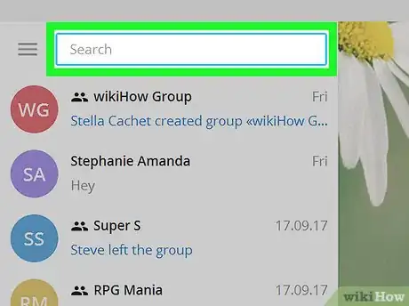Image titled Search Telegram on PC or Mac Step 2