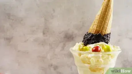 Image titled Make a Friendly's Cone Head Sundae Step 8