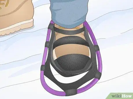 Image titled Snowshoe Step 1