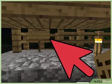 Image titled Make a Minecraft Trading Post Step 17