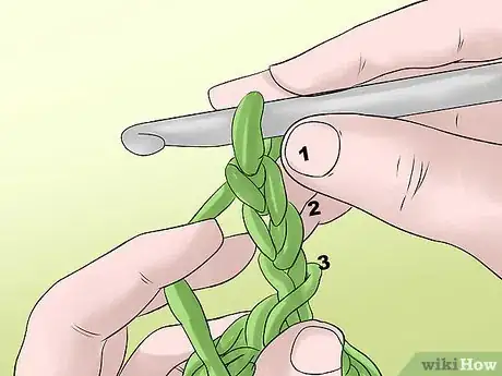 Image titled Crochet a Cabbage Patch Stitch Step 4