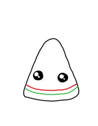 Image titled Draw a Kawaii Watermelon Step 5