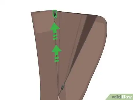 Image titled Stretch the Calf Area of Boots Step 8