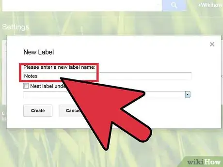 Image titled Add Notes in Gmail Step 3