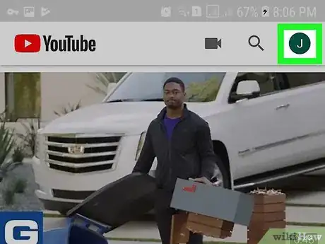 Image titled Enable Dark Mode on YouTube on Android Step 2
