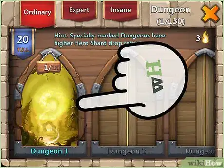 Image titled Improve Your Heroes on Castle Clash Step 2