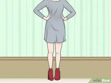 Image titled Wear Burgundy Booties Step 9