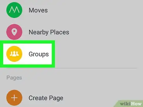 Image titled Organize Facebook Groups on Android Step 9