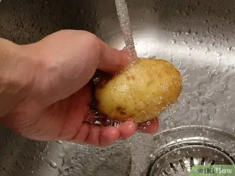 Image titled Cook a Potato in the Microwave Step 1