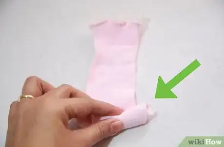 Image titled Make Flowers Out of Baby Socks Step 3