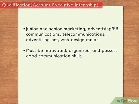 Image titled Write a Job Description for an Intern Step 5