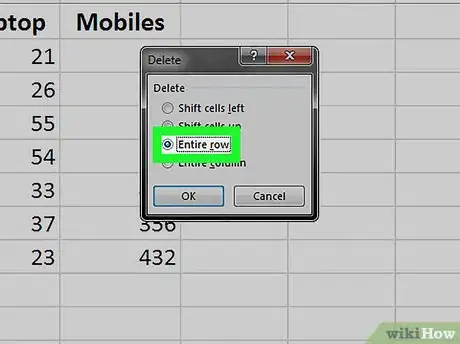 Image titled Delete Rows in Excel on PC or Mac Step 9