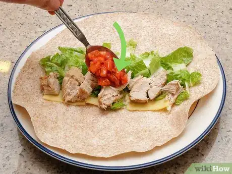 Image titled Make Pepper Jack Chicken Wraps Step 8
