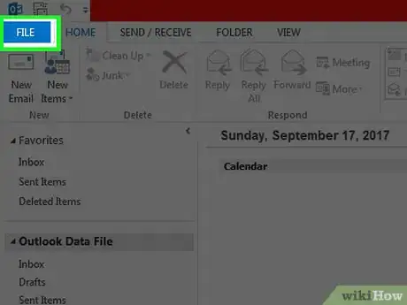 Image titled Clear the Outlook Autocomplete Cache Step 2