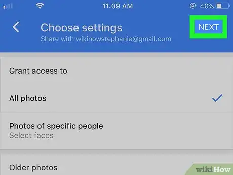 Image titled Share All Photos on Google Photos on iPhone or iPad Step 8