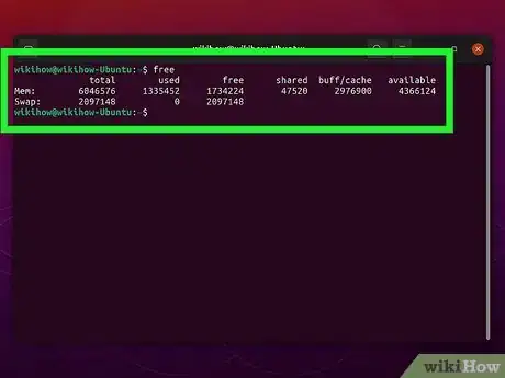 Image titled Check Swap Space in Linux Step 6