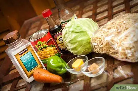 Image titled Make Chinese Noodles and Vegetables Step 1