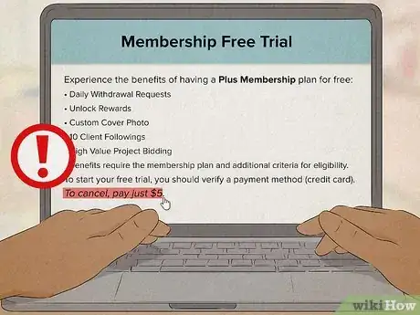 Image titled Avoid Free Trial Scams Step 2