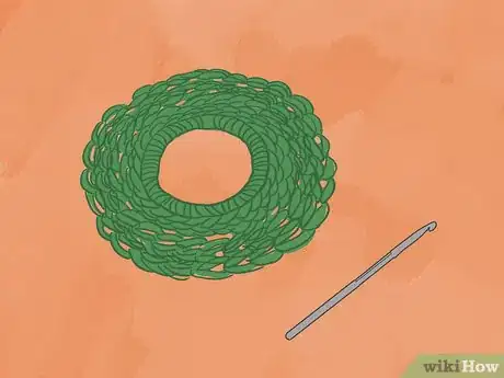 Image titled Crochet Christmas Ornaments Step 4