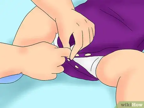 Image titled Change a Onesie on an Infant or Young Toddler Step 8