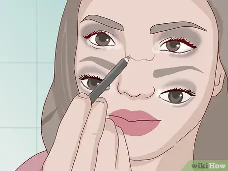 Image titled Create Double Vision Halloween Makeup Step 7