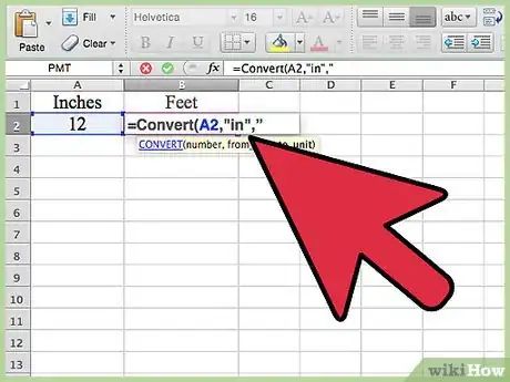 Image titled Convert Measurements Easily in Microsoft Excel Step 7