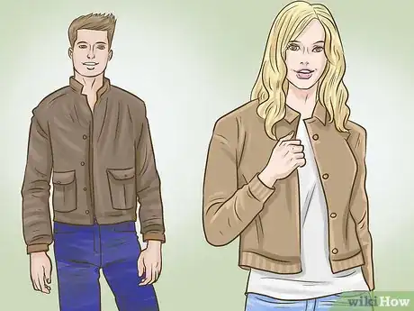 Image titled Wear a Suede Jacket Step 1