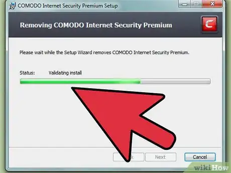 Image titled Uninstall Comodo Internet Security Premium Step 7