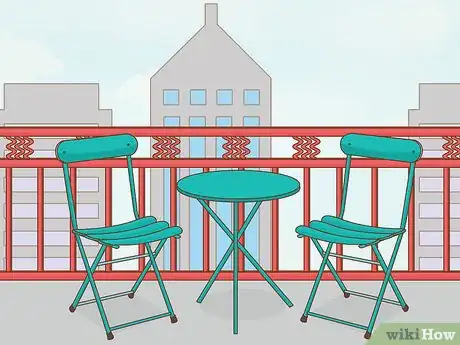 Image titled Decorate Small Apartment Balconies Step 2