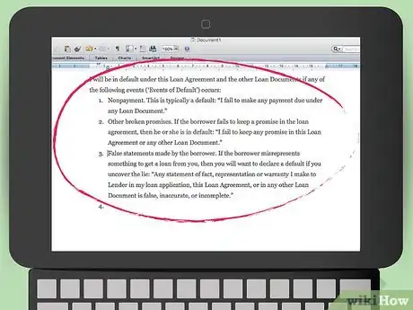 Image titled Draft a Construction Loan Agreement Step 20