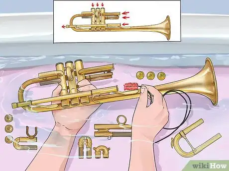 Image titled Clean a Trumpet Step 6