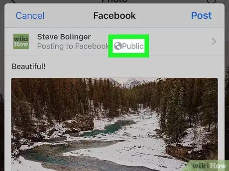 Image titled Share from Instagram to Facebook on iPhone or iPad Step 16