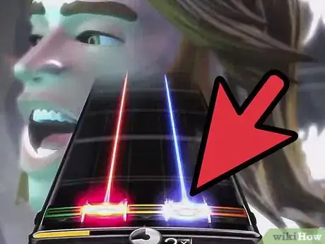 Image titled Play Guitar on Rock Band 2 (for Beginners) Step 7