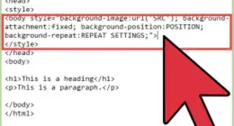 Add a Background to a Website