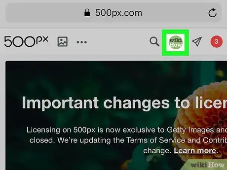 Image titled Sell Photos on 500px on iPhone or iPad Step 5