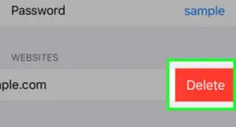 Delete Remembered Passwords