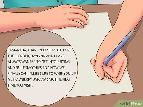 Image titled Write a Wedding Thank You Note Step 9