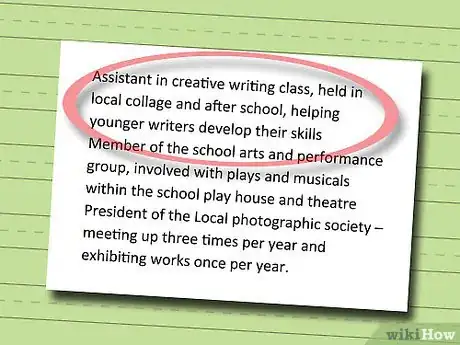 Image titled Write a College Resume Step 14