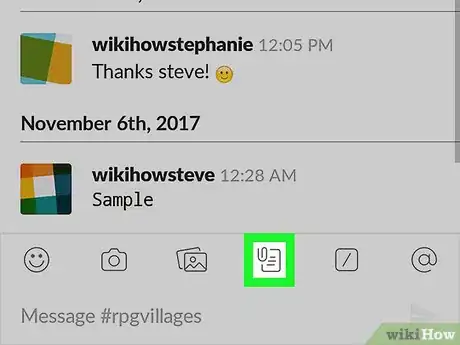 Image titled Upload a File on Slack on Android Step 3