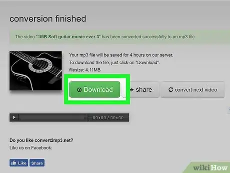 Image titled Convert YouTube to MP3 Step 10