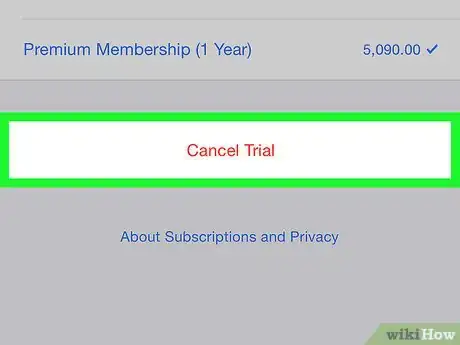 Image titled Cancel Skillshare on iPhone or iPad Step 9