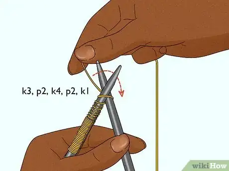 Image titled Knit a Zig Zag Pattern Step 2