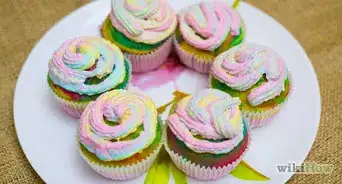 Make Tie Dye Cupcakes