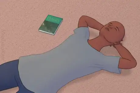 Image titled Man Relaxes on Floor.png