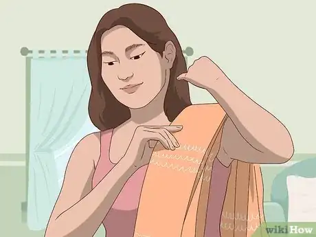 Image titled Wear a Saree in Lehenga Style Step 11